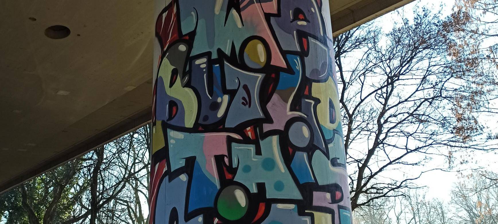 Graffitis mit Heimatgefühl