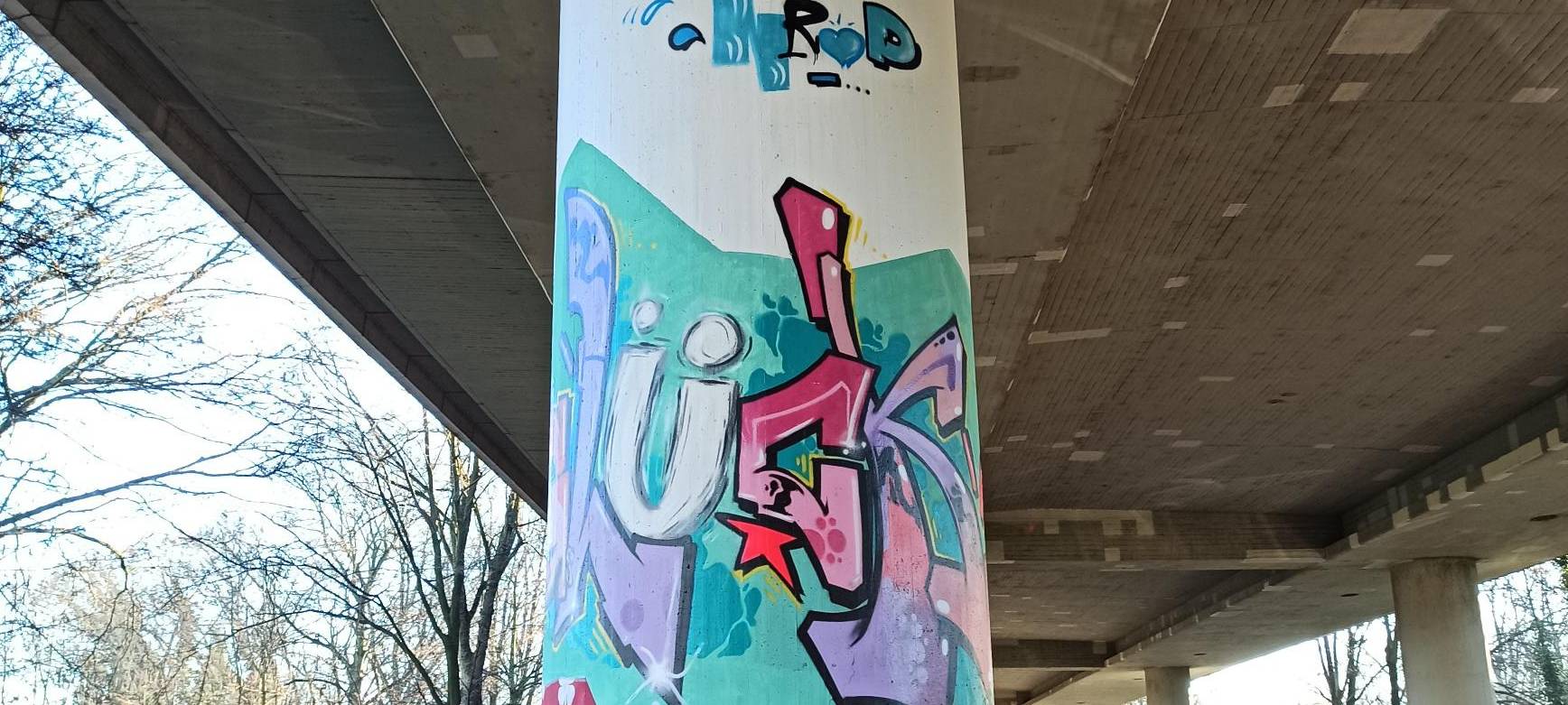 Graffitis mit Heimatgefühl