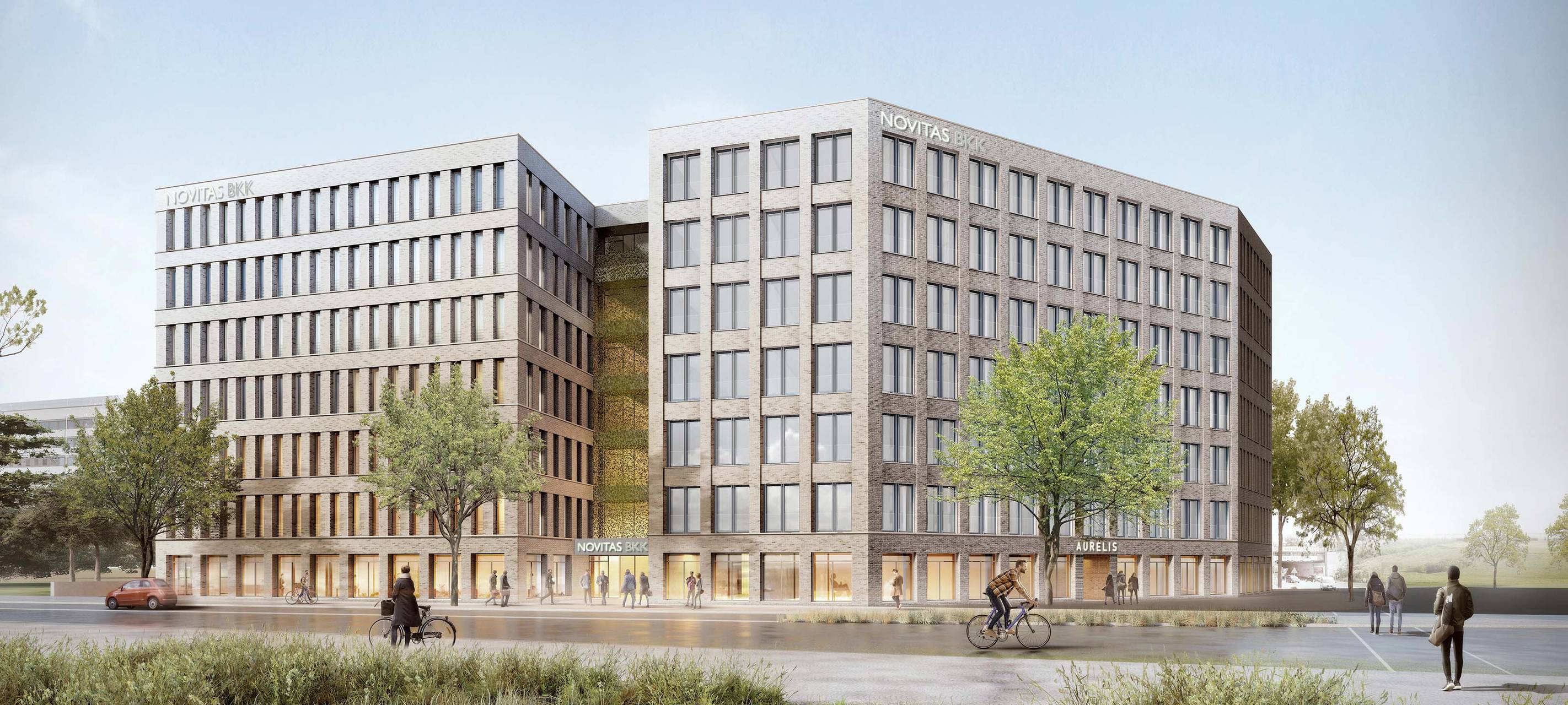 Novitas BKK verlässt die Five Boats am Innenhafen