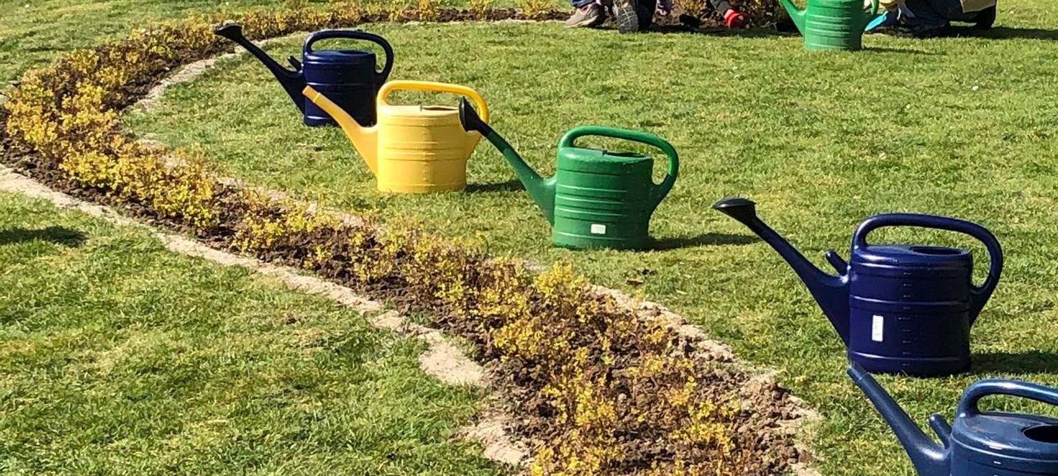 Müllsammelaktion in Rheinhausen