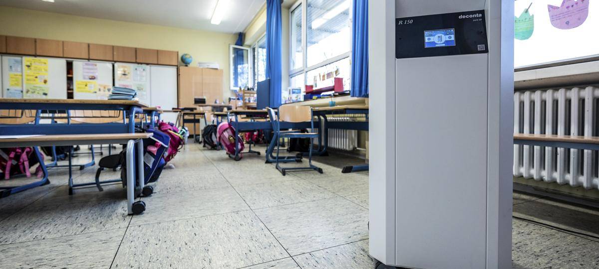 Gerhart-Hauptmann-Schule kümmert sich um Luftfilter