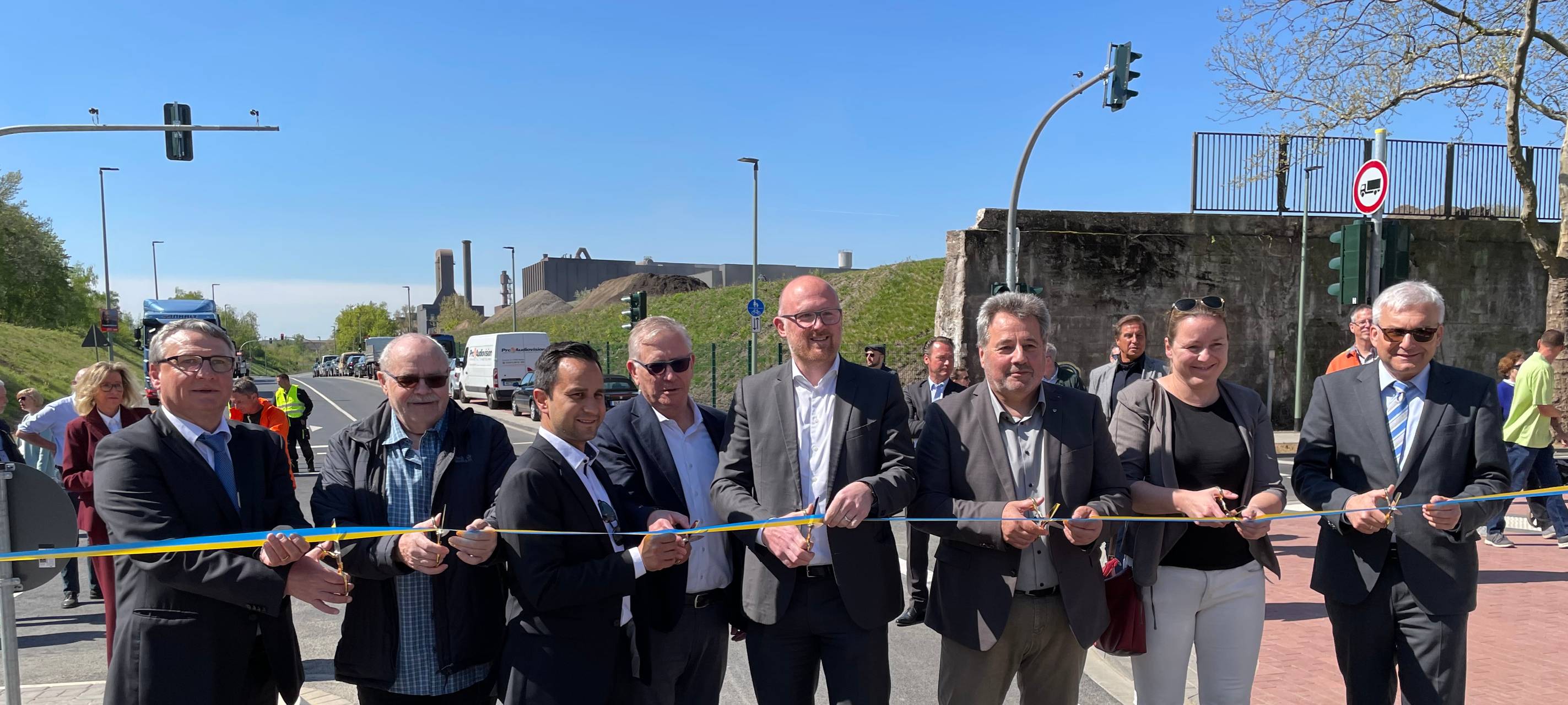 Umgehungsstraße in Duisburg-Meiderich ist fertig