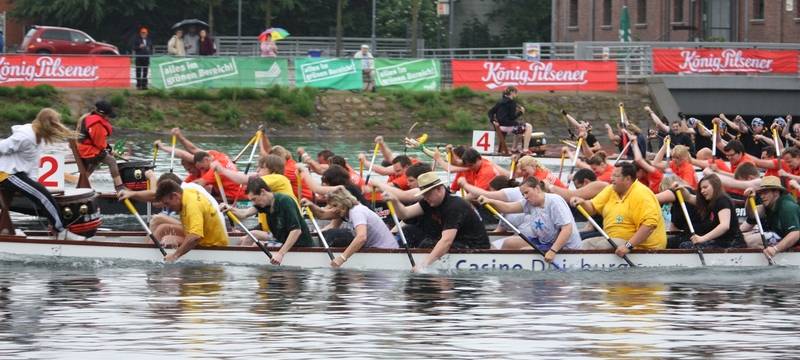 Die gute Minute: Drachenboot-Fun-Regatta