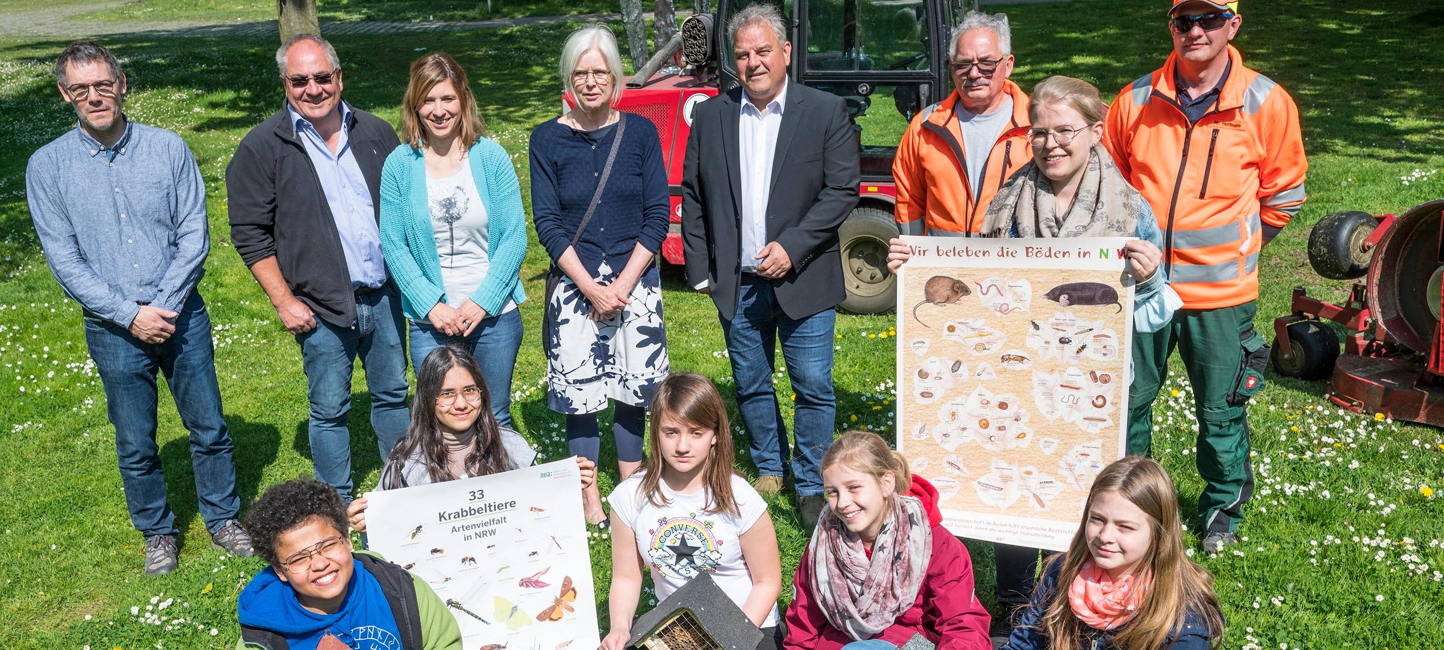 "Duisburg summt": Insektenfreundliche Wiesen im Kantpark