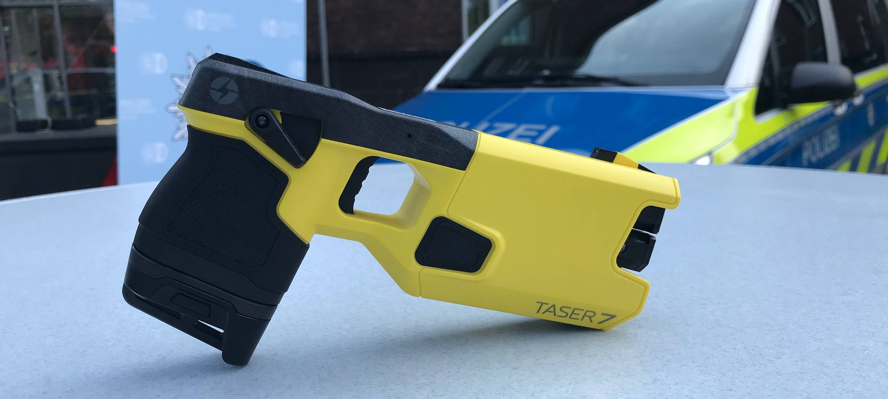 Duisburger Polizei mit Tasern im Einsatz