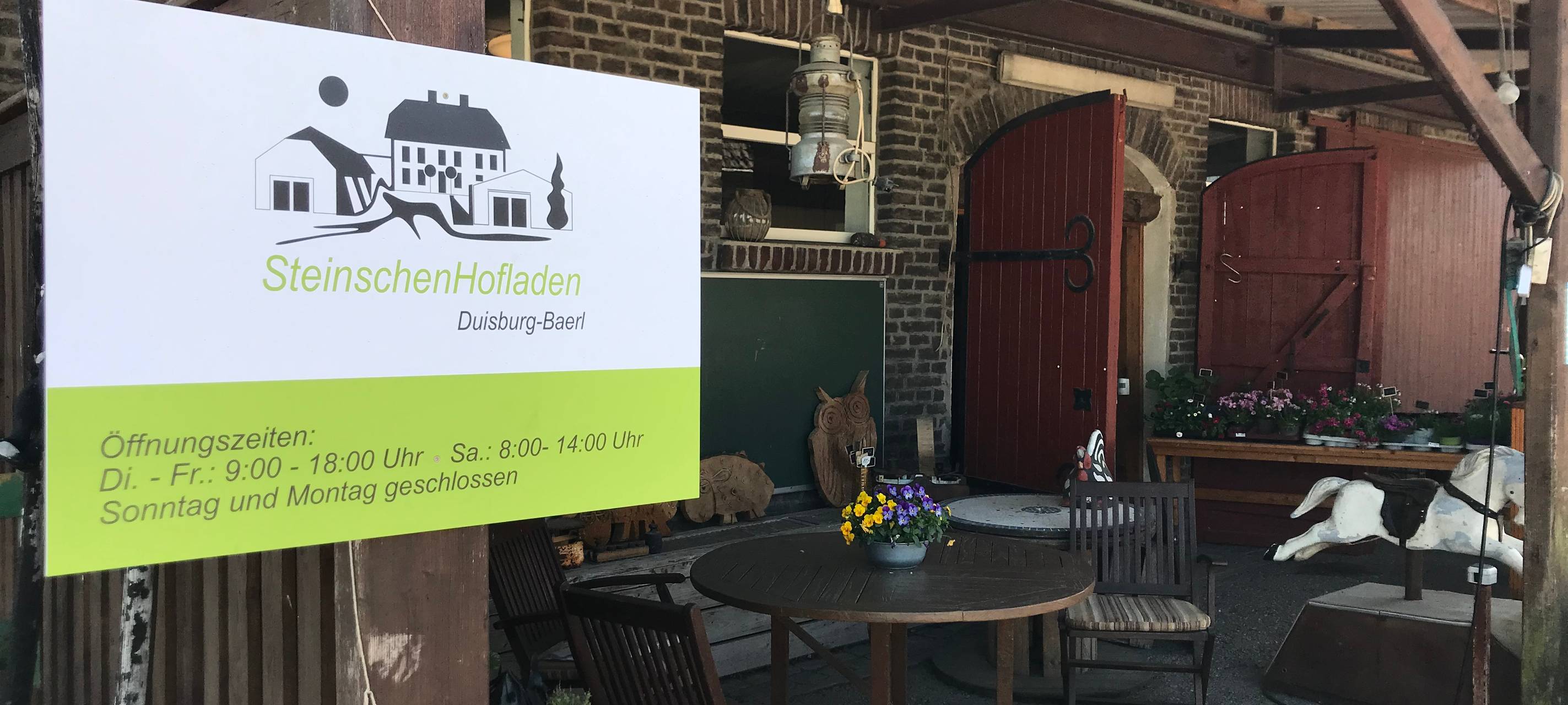 Hofläden in Duisburg: Steinschenhof in Baerl
