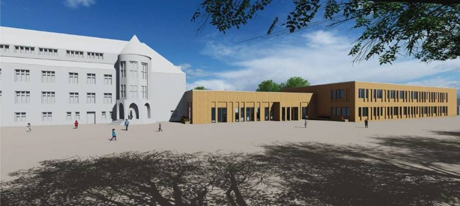 Vierlinden: Neubau an der Vennbruchschule