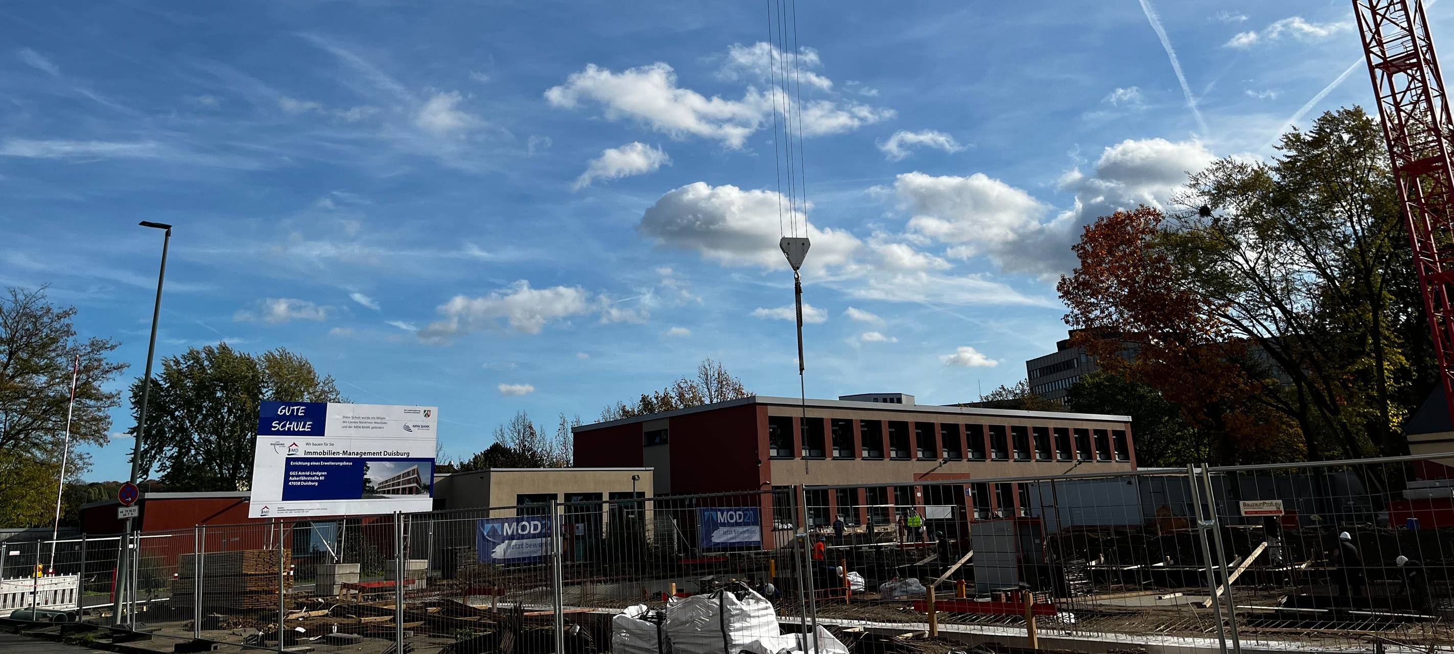 Grundsteinlegung für Erweiterung an der Astrid-Lindgren-Schule