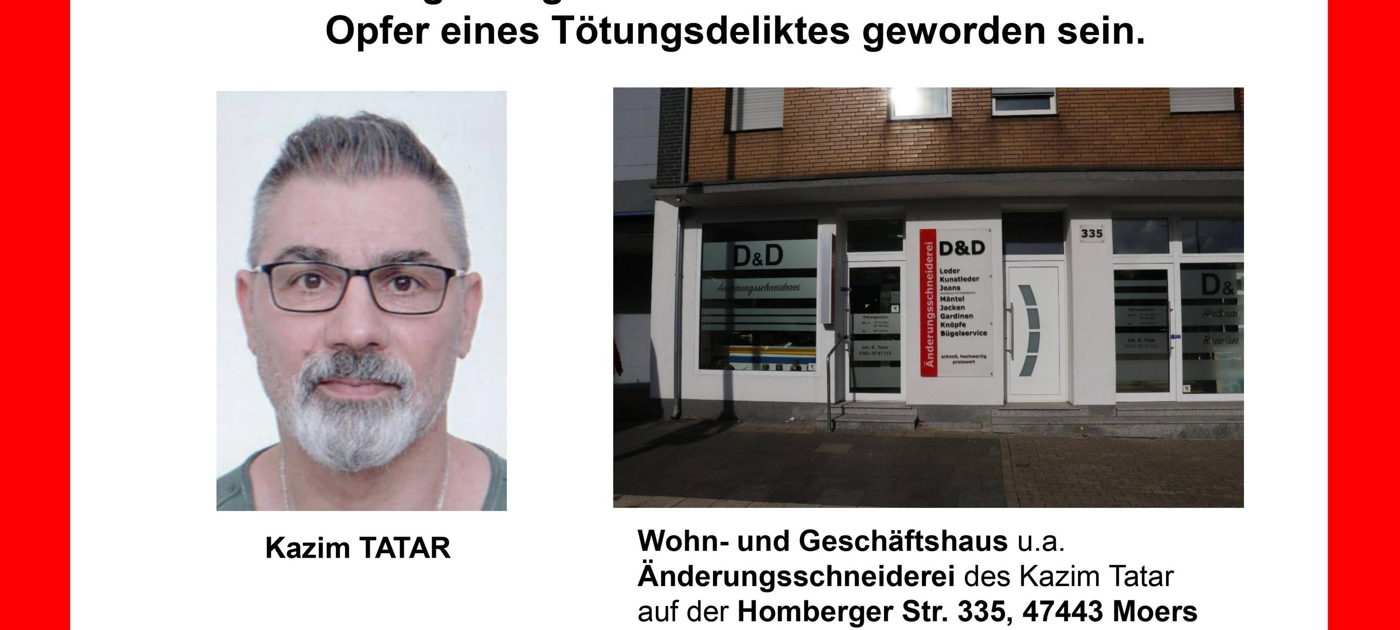 Große Plakat-Aktion bei Vermisstensuche