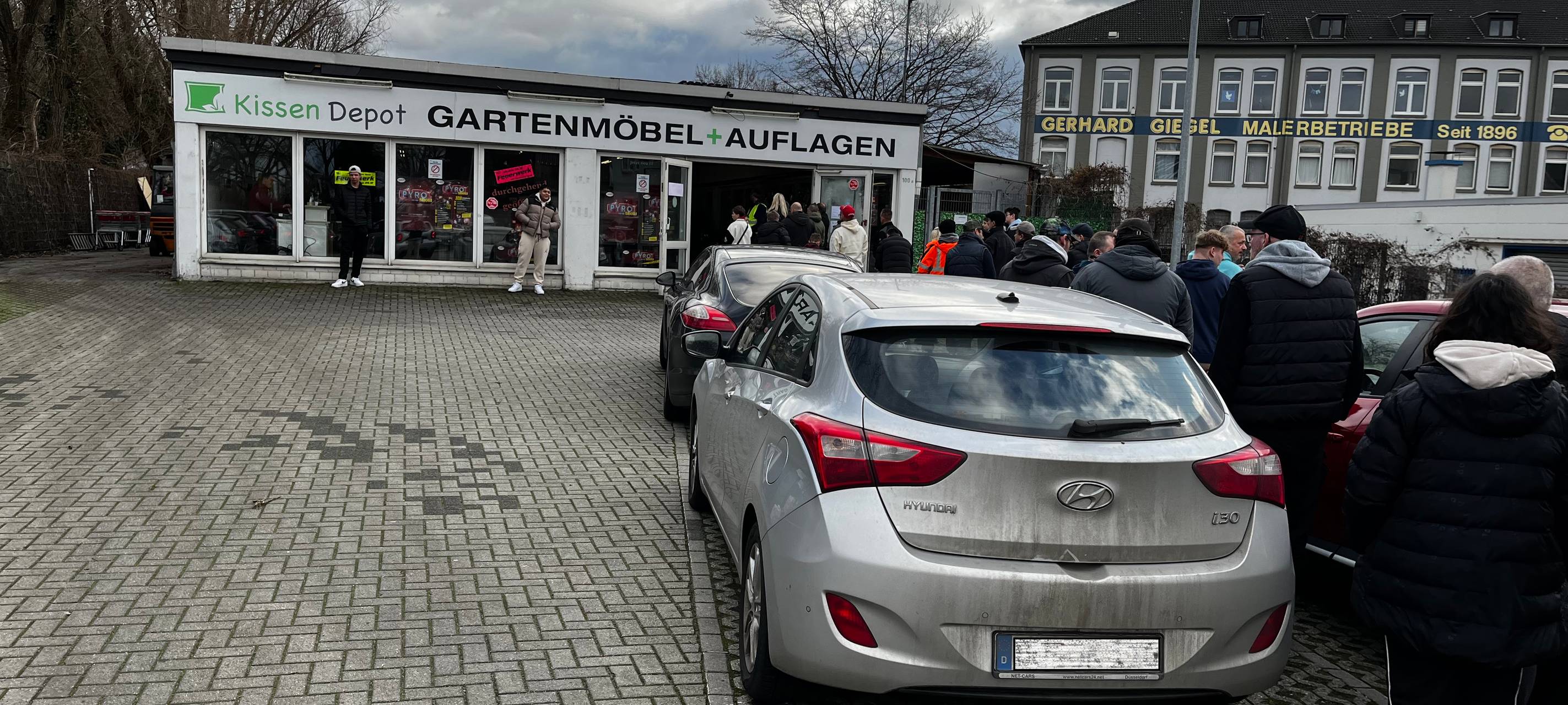 Feuerwerksverkauf heute gestartet