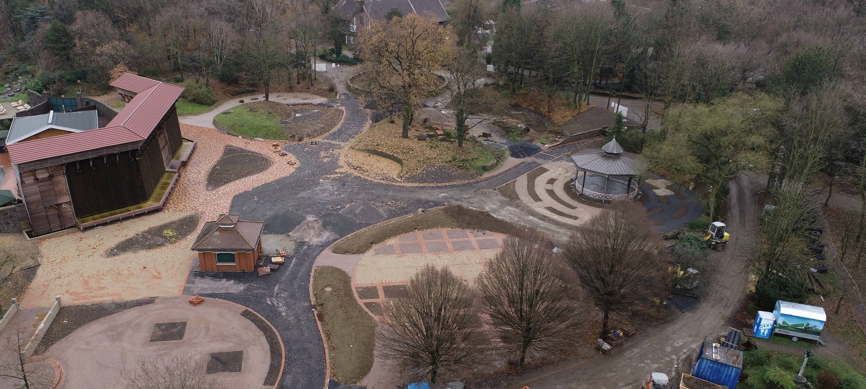 Revierpark Mattlerbusch: Umbau im Zeitplan