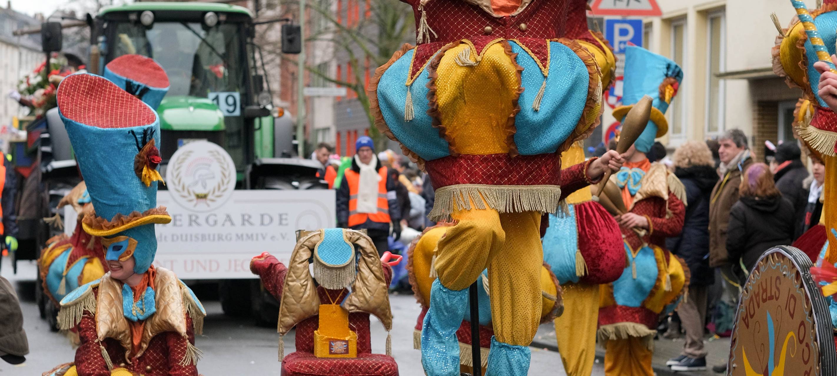 Duisburger Karnevalisten wecken den Hoppeditz