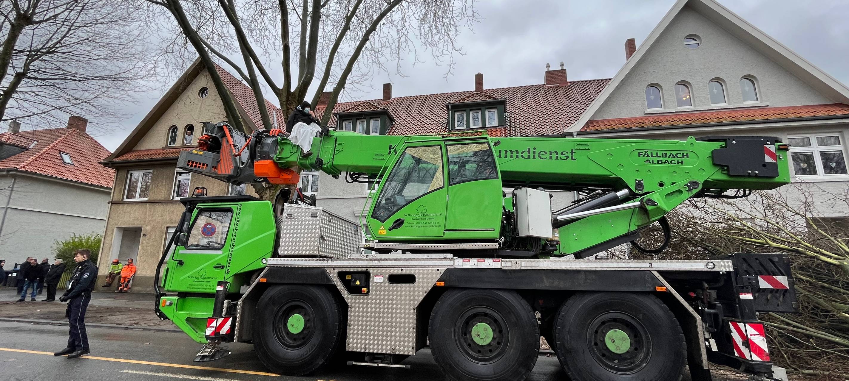 Duisburg-Wedau: Bäume trotz Protest gefällt