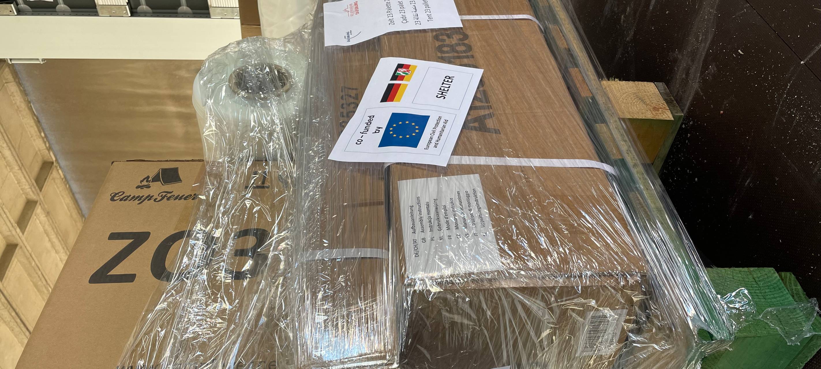 Weitere Spende aus Duisburg für Erdbebenopfer