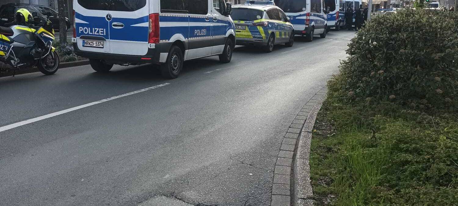 Großeinsatz in Altstadt-Süd