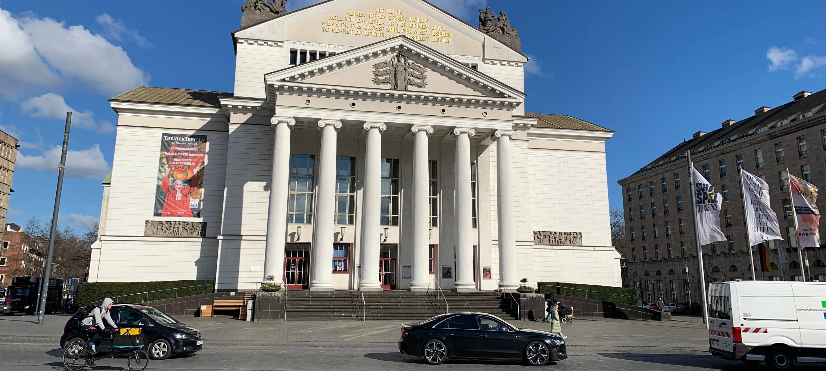 Sanierung im Theater Duisburg