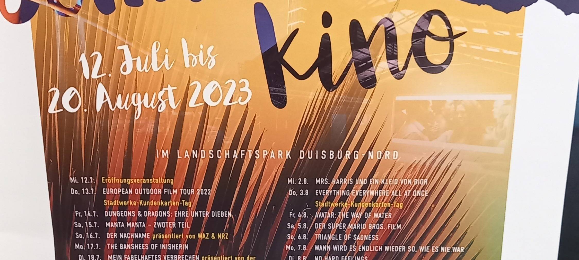 Zwischenbilanz beim Sommerkino im LaPaNo