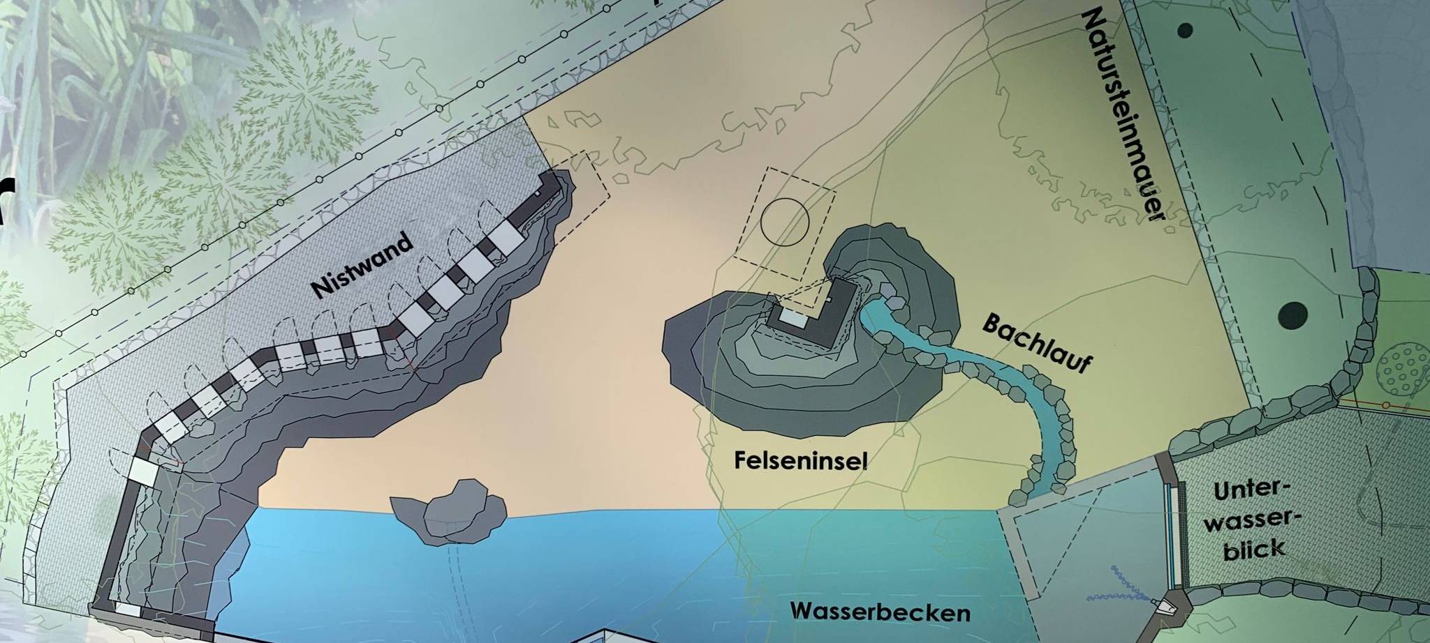 Spatenstich für neue Pinguin Anlage