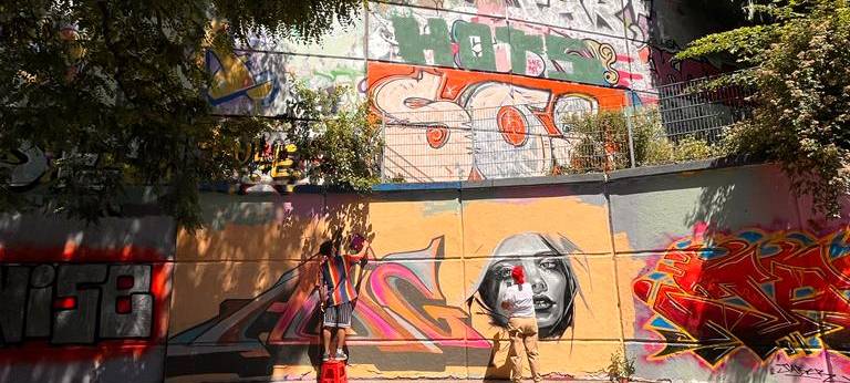 Graffitis in Duisburg - nicht nur Schmierereien