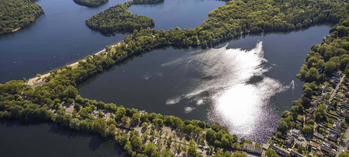 Blaualgen im Böllertsee
