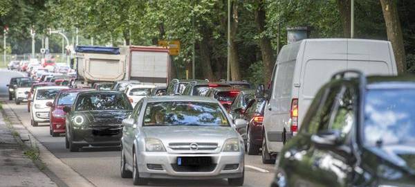 Verkehrschaos in Marxloh