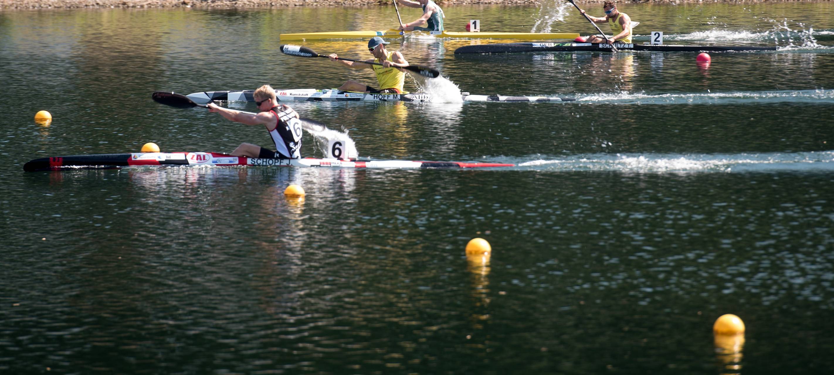 Sportpark Duisburg: Erster Tag der Kanu-WM