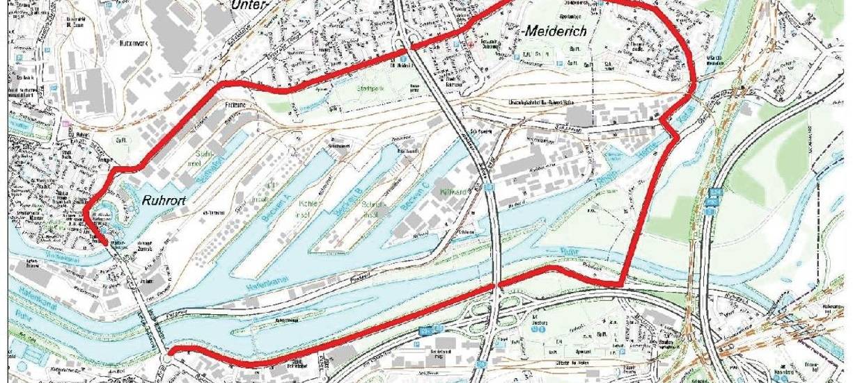 Umleitungen während der Vollsperrung der Karl-Lehr-Brücke