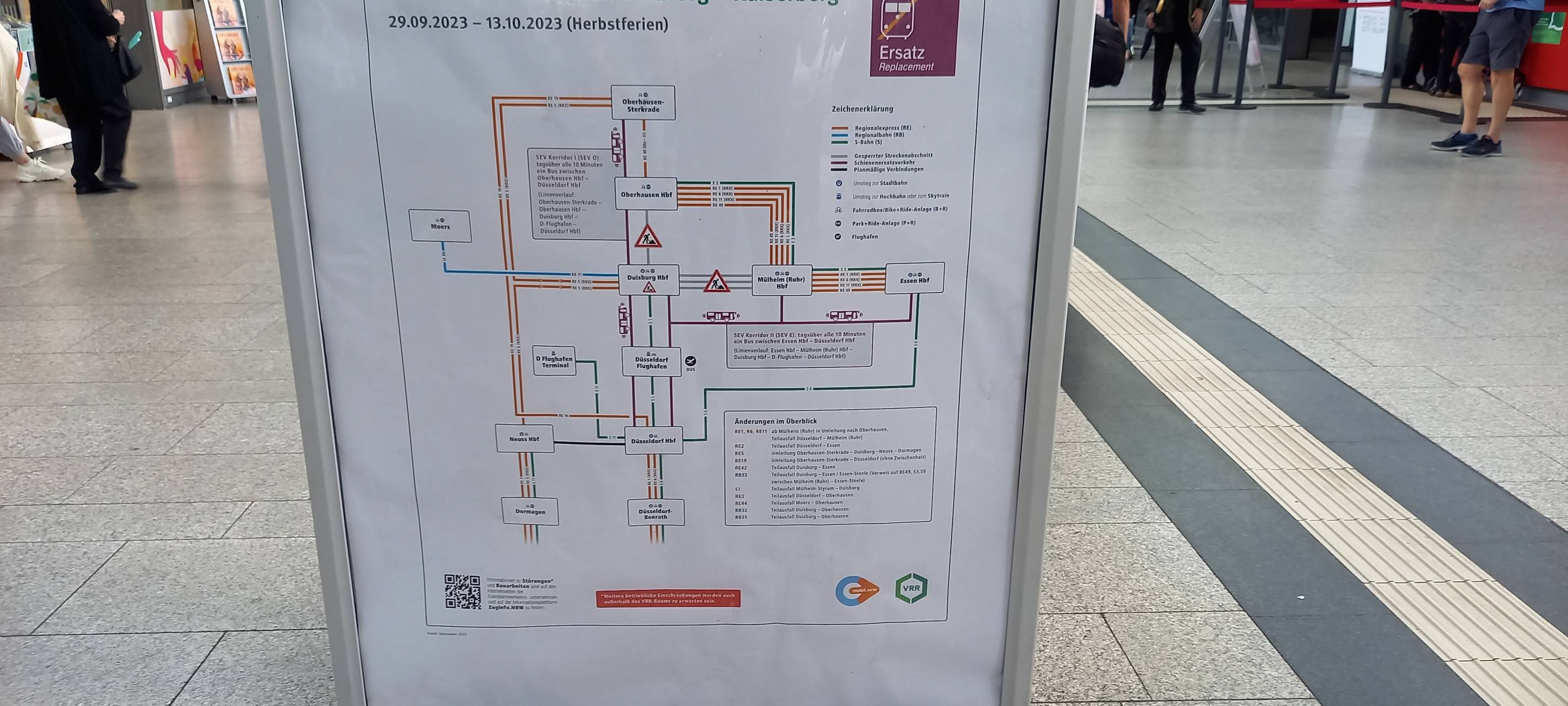 Deutsche Bahn: Sperrung in den Herbstferien