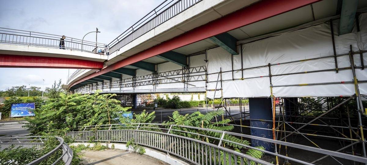 Gaterwegbrücke: Baustelle läuft nach Plan