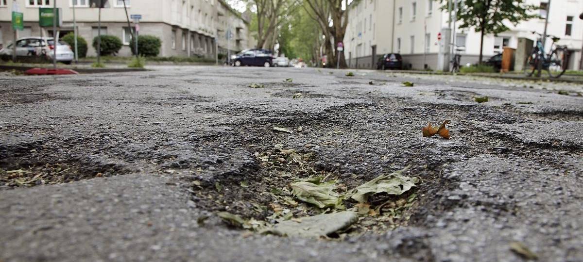 Zahlreiche Schlaglöcher ausgebessert