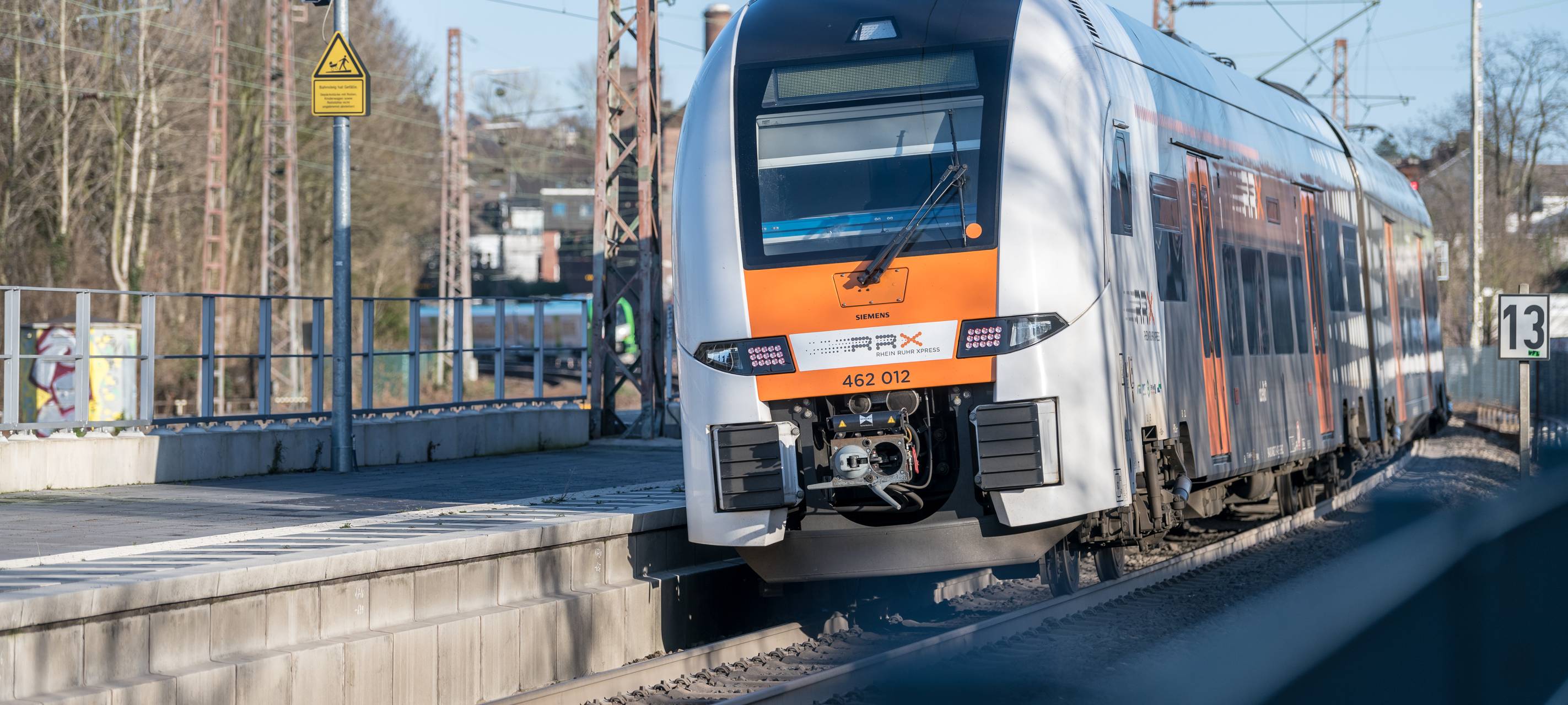Bahnstrecke zwischen Duisburg und Essen wird freigegeben
