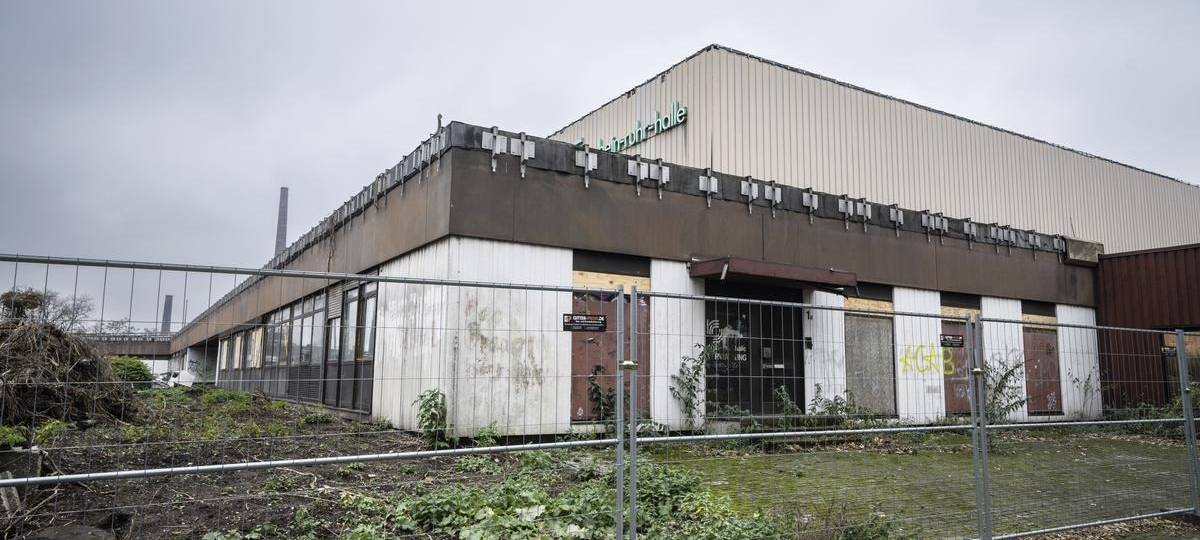 Abriss der Rhein-Ruhr-Halle verzögert sich