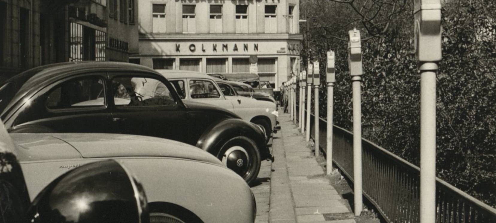 Heute vor 70 Jahren: Die erste Parkuhr Deutschlands wird in Duisburg aufgestellt