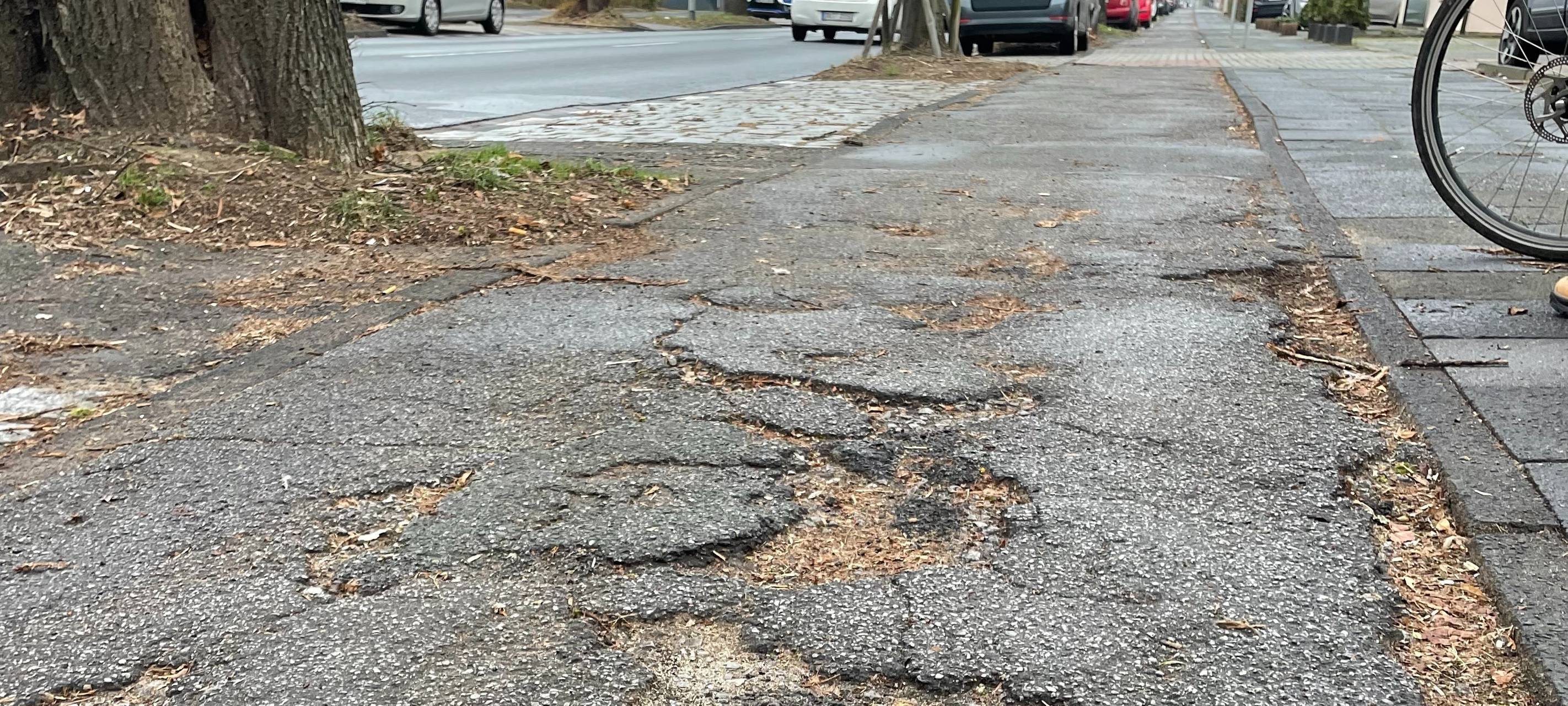 Kritik an Duisburger Radwegen