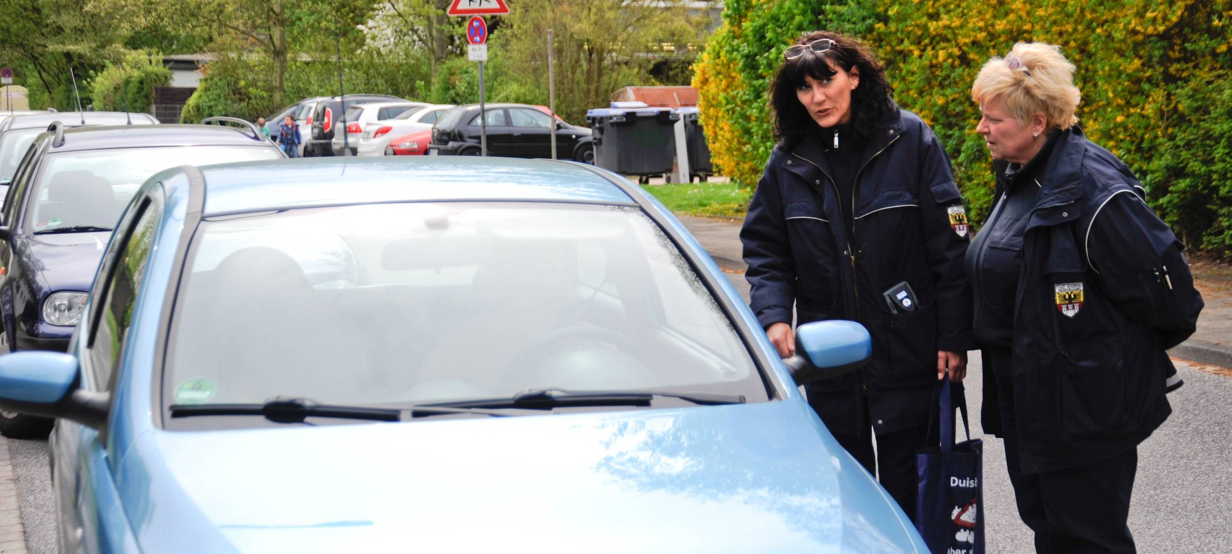Einbahnstraße gegen Elterntaxis an Grundschule in Huckingen