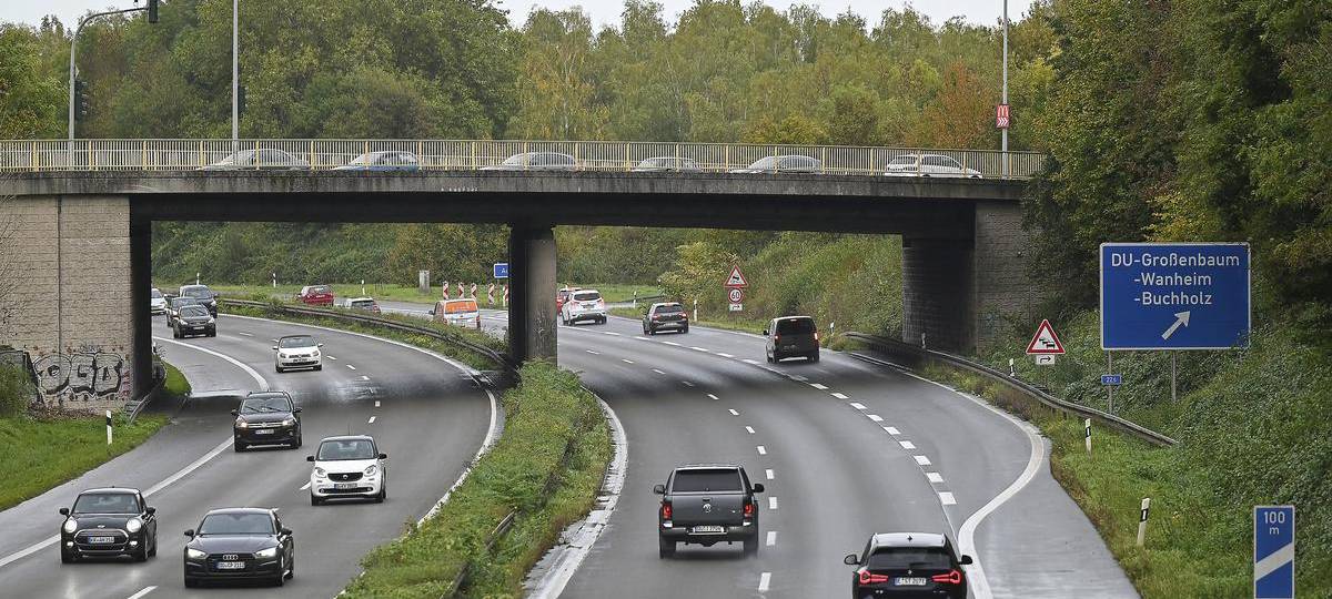 A59-Ausfahrt Großenbaum weiter gesperrt