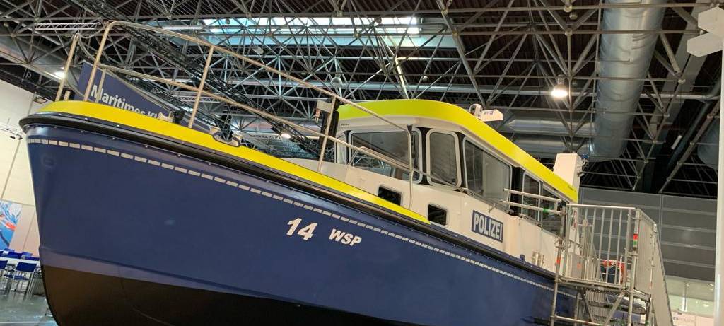 Wasserschutzpolizei informiert auf der Boot24