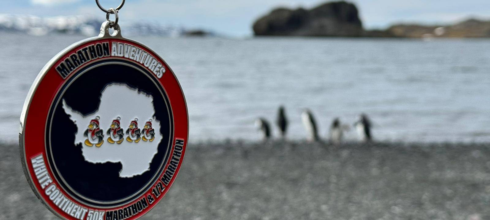 Pater Tobias läuft Halb-Marathon in Antarktis!