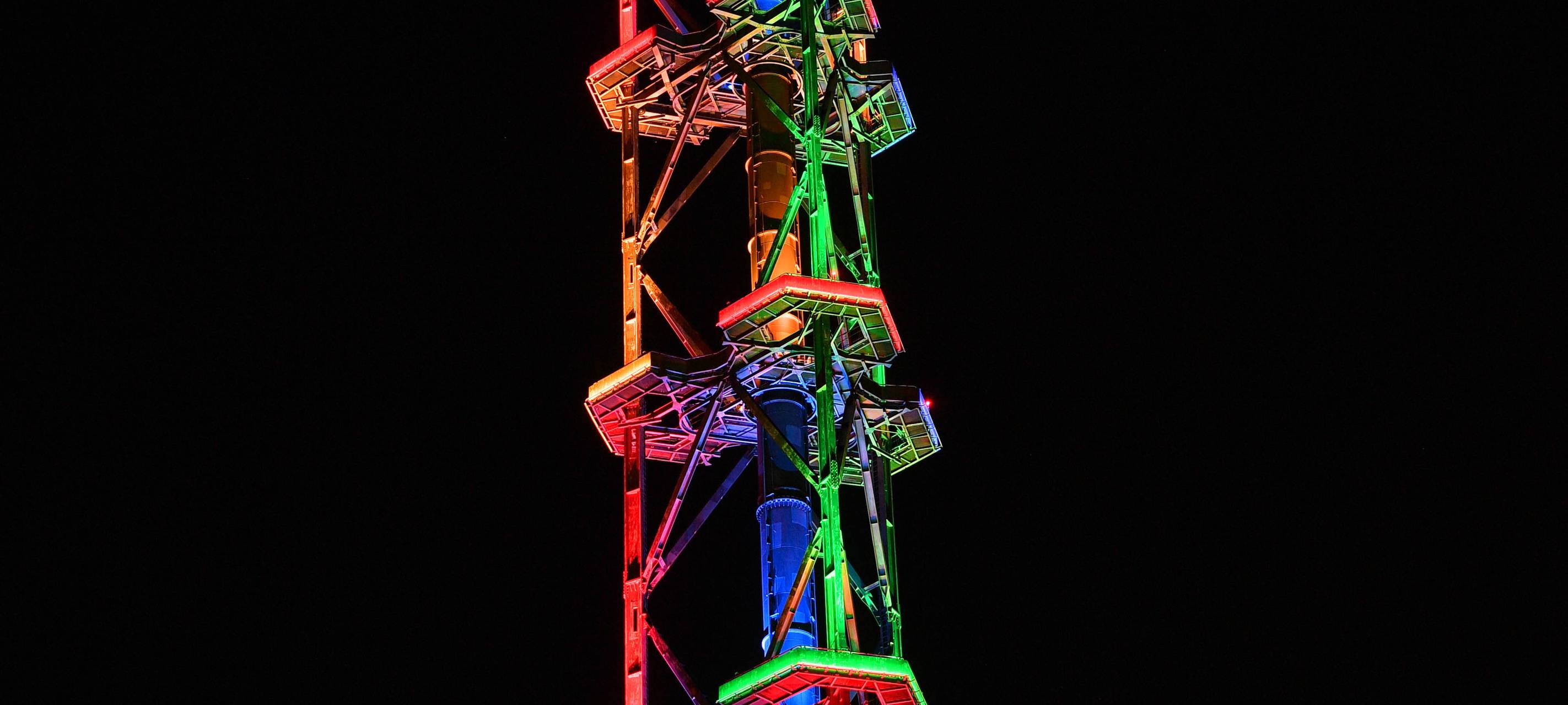 Stadtwerketurm ist jeck