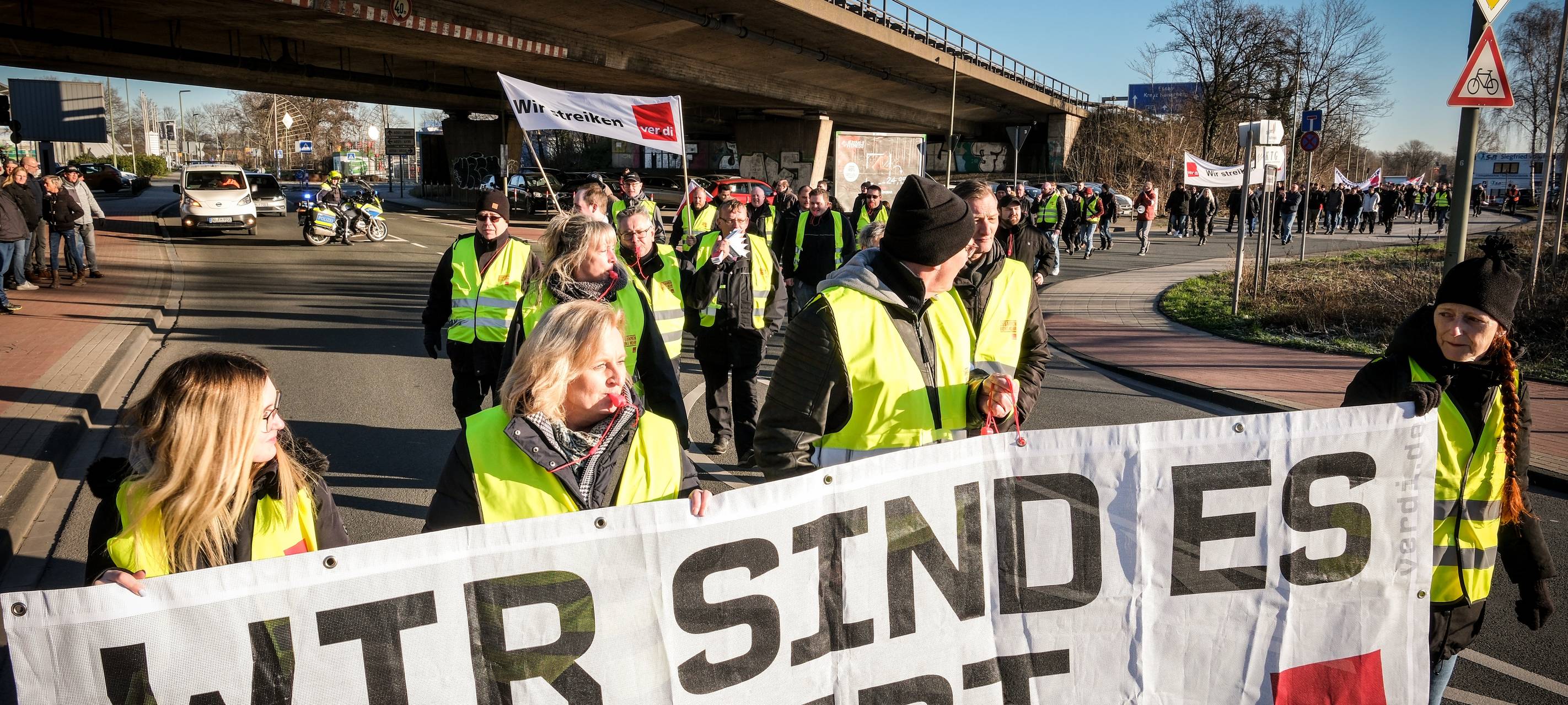 DVG-Streik: Erneut keine Bahnen und Notfahrplan