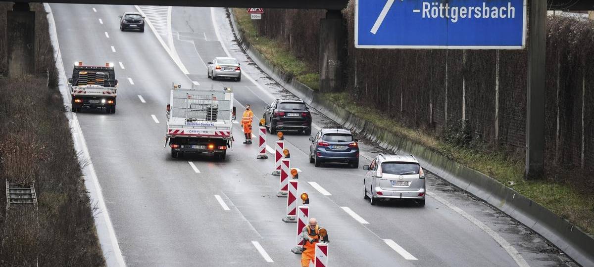 A59 am Wochenende wieder gesperrt
