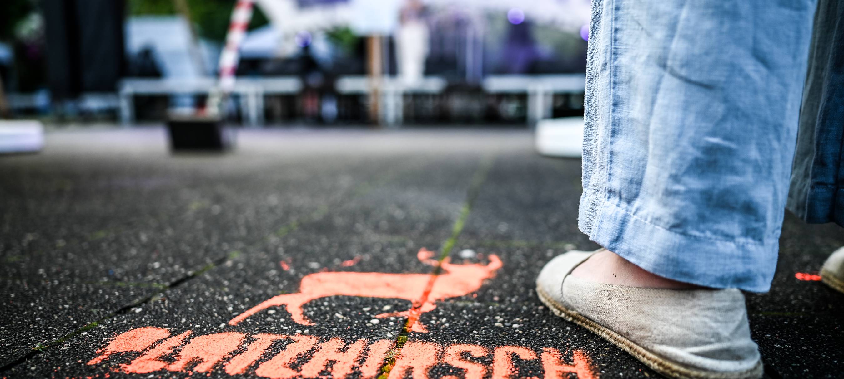 Wildwechsel statt Platzhirschfestival in Duisburg