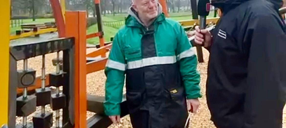 Unterwegs mit Duisburgs Spielplatzkontrolleuren