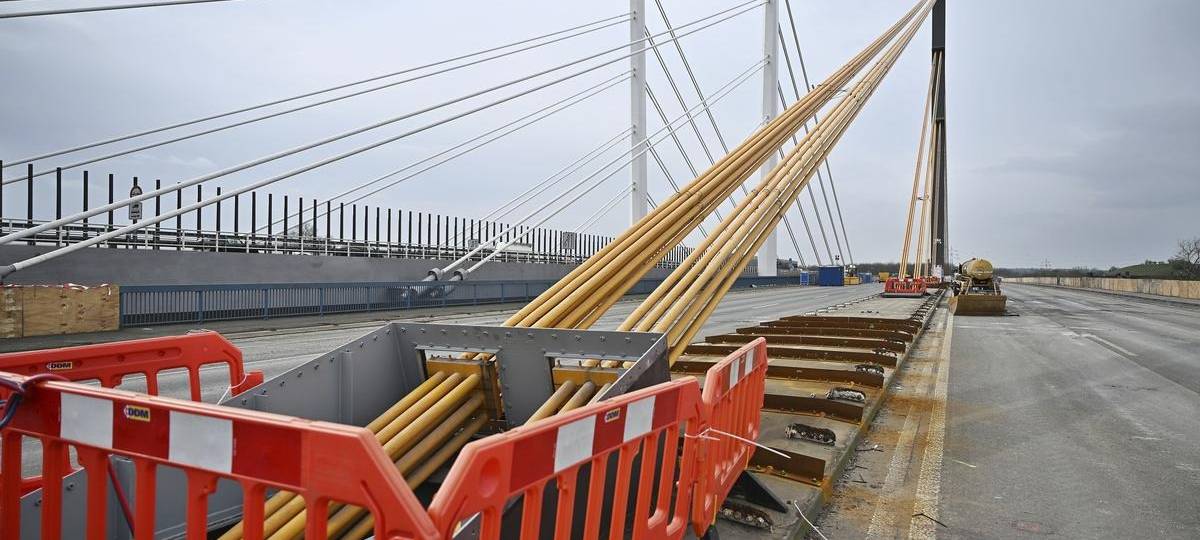 Meilenstein bei Rückbau von A40-Brücke