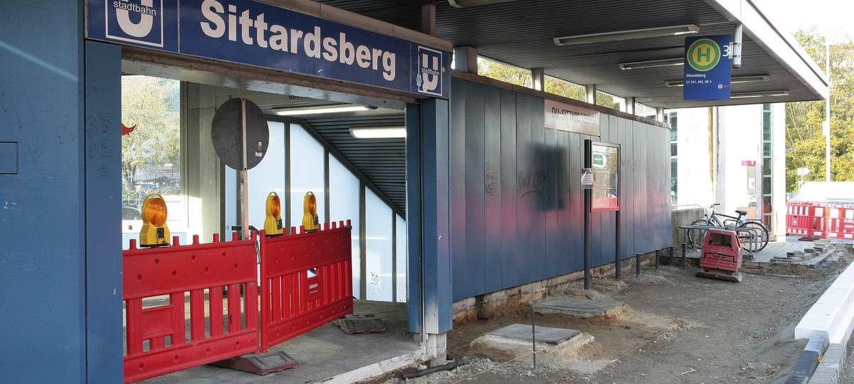 Bahnhof Sittardsberg wird erneuert