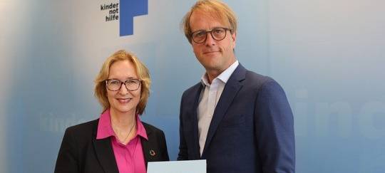 Kindernothilfe spendet viel Geld