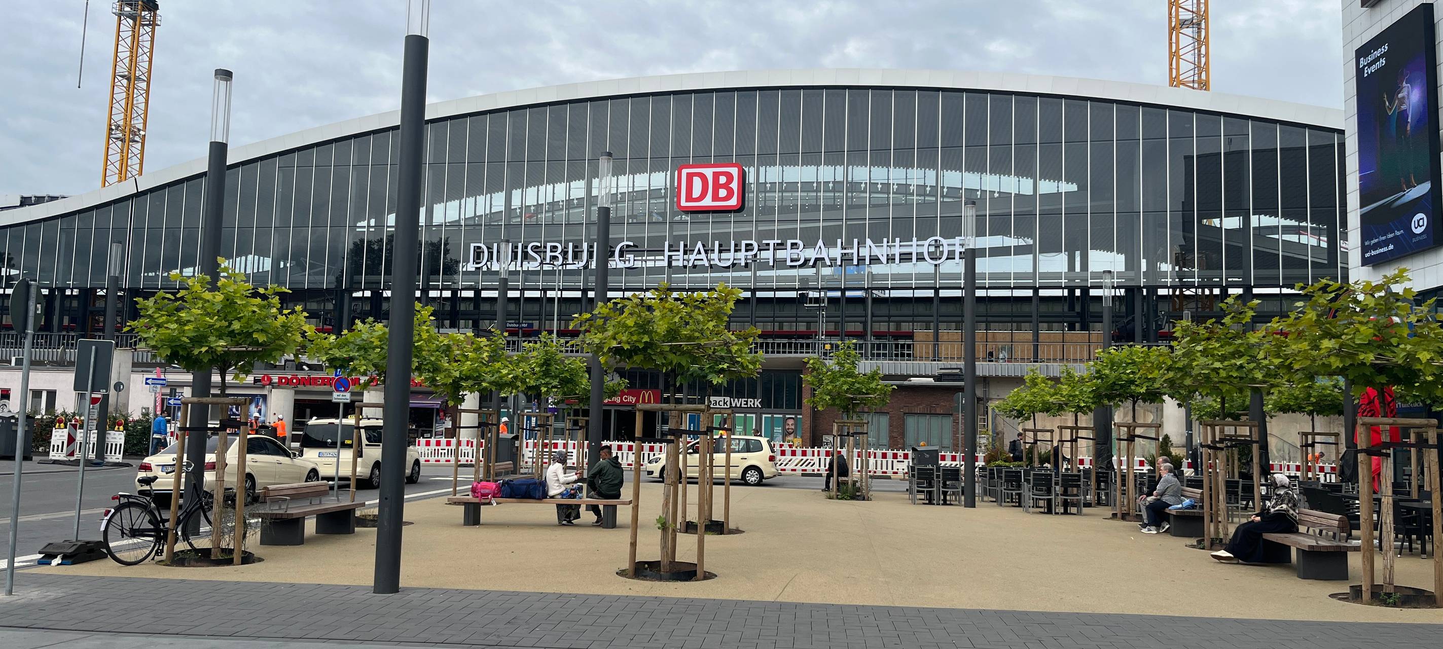 HBF-Ostseite: Bauarbeiten (fast) abgeschlossen