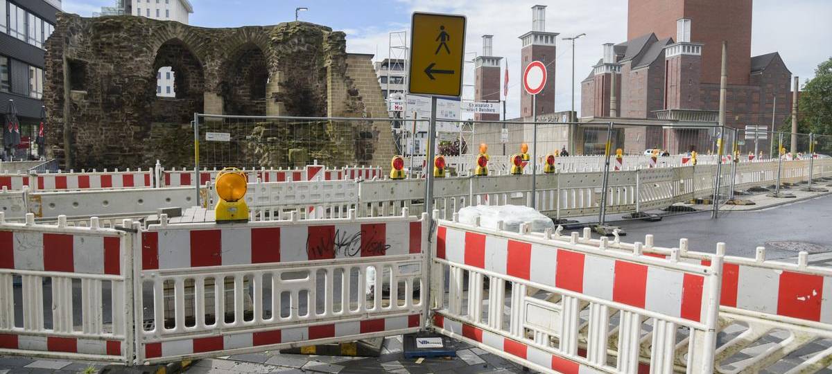 Baustelle am Calaisplatz dauert länger