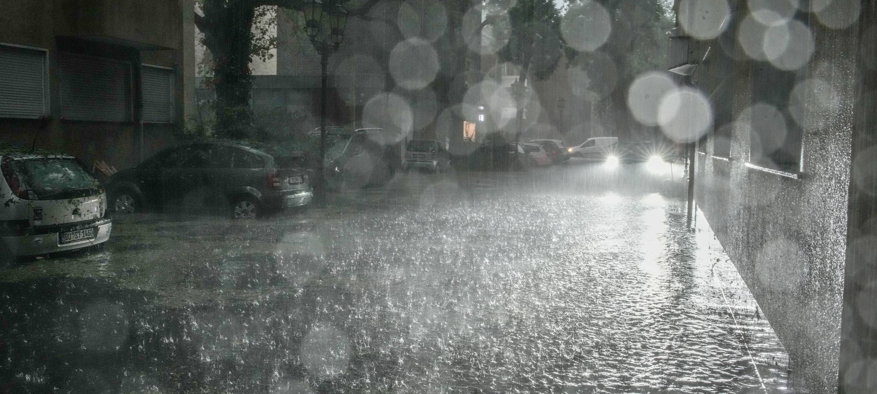 Schweres Unwetter in Duisburg