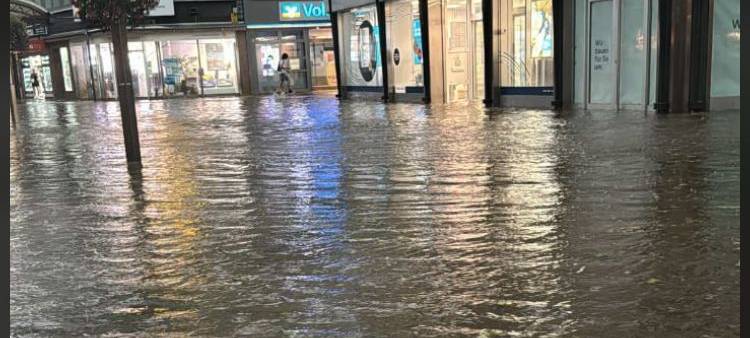 Schweres Unwetter in Duisburg